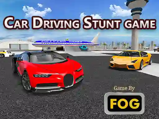 Spel Car Driving Stunt Game aanlyn