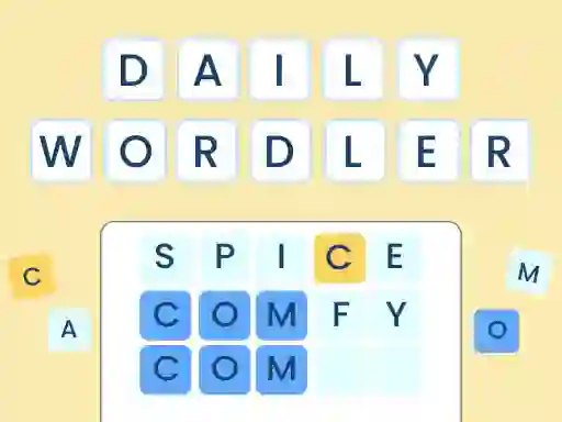 Spel Daily Wordler aanlyn