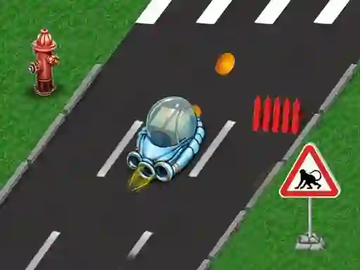 Spel Rocket Race Highway aanlyn