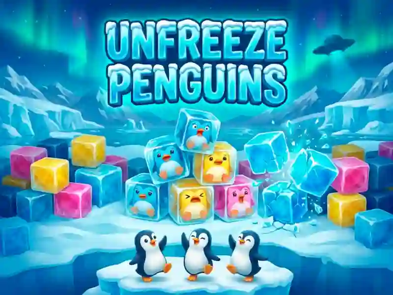 Spel Unfreeze Penguins aanlyn