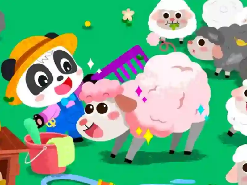 Spel Baby Panda Animal Farm aanlyn