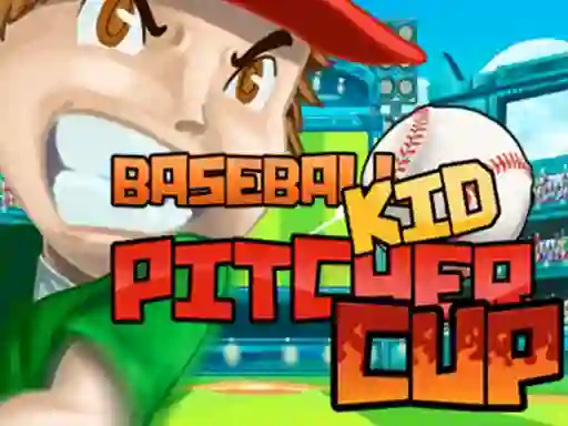 Spel Baseball Kid Pitcher Cup aanlyn