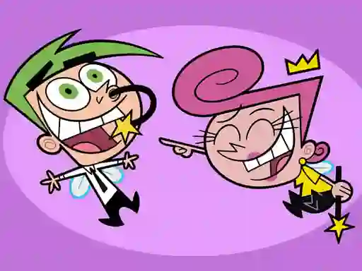 Spel Fairly oddParents Jigsaw aanlyn