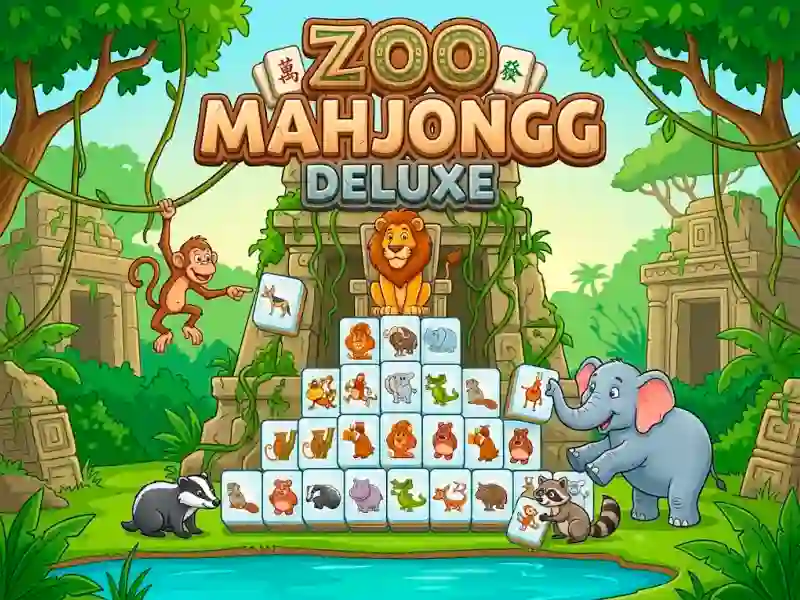 Spel Zoo Mahjongg Deluxe aanlyn