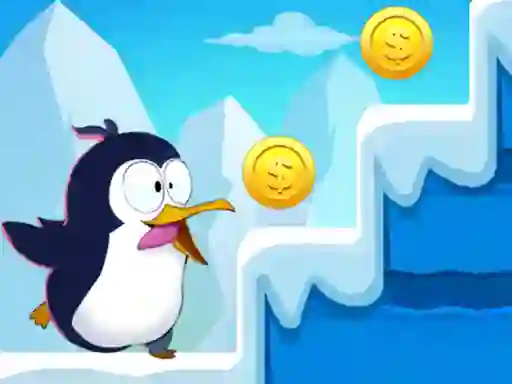 Spel Peguin Adventure aanlyn