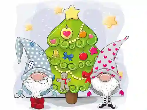 Spel Cute Gnomes Hidden Stars aanlyn