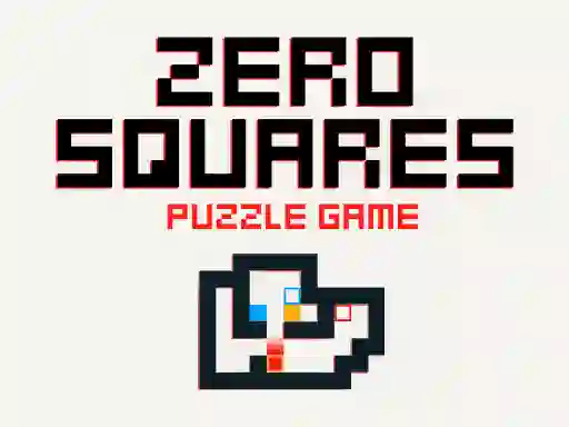 Spel Zero Squares Puzzle Game aanlyn
