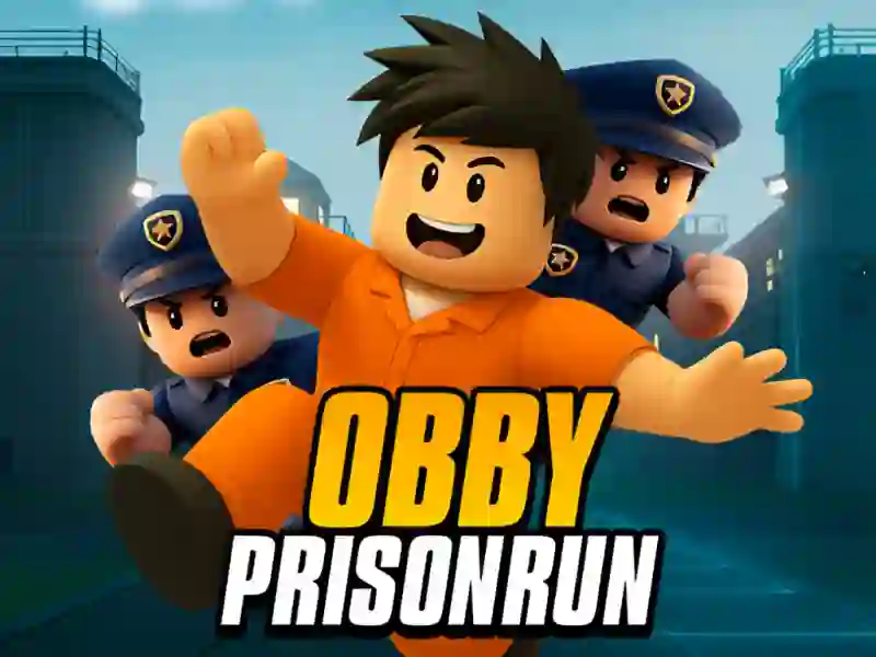 Spel Obby Prison Run aanlyn