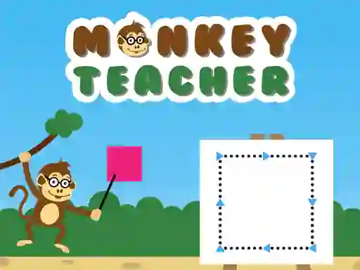 Spel Monkey Teacher aanlyn