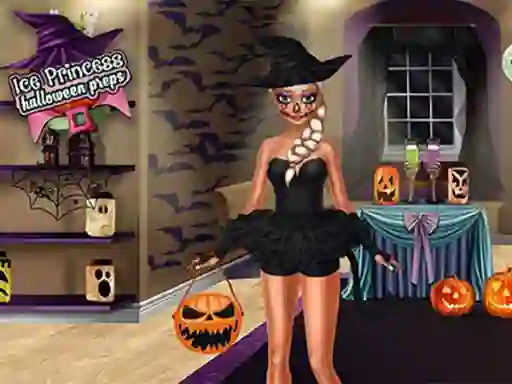 Spel Ice Queen Halloween Party aanlyn