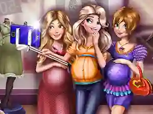 Spel Princesses Pregnant Selfie aanlyn
