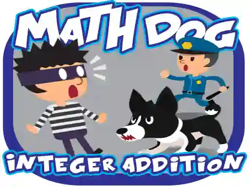 Spel Math Dog Integer Addition aanlyn
