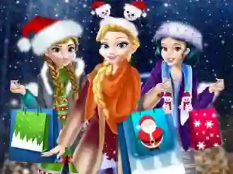 Spel Princess Christmas Mall Shopping aanlyn