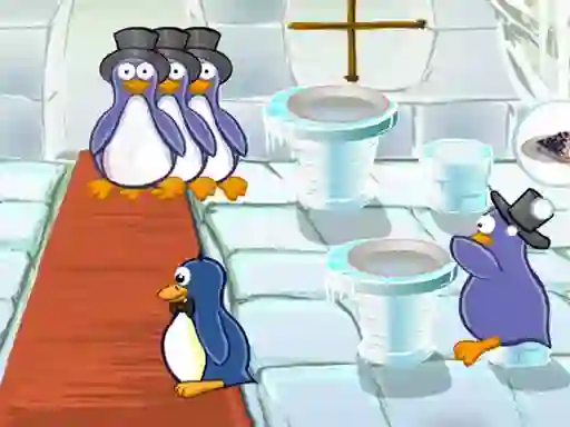 Spel Penguin Cookshop aanlyn