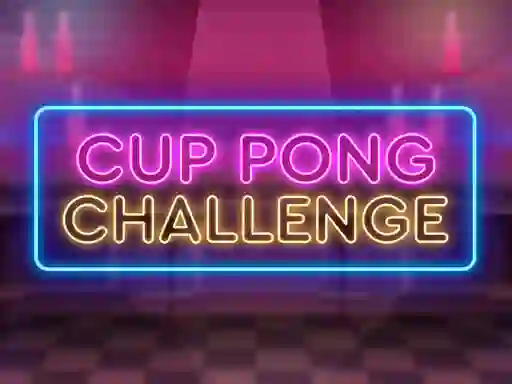 Spel Cup Pong Challenge aanlyn