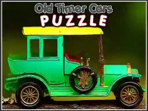 Spel Old Timer Cars Puzzle aanlyn