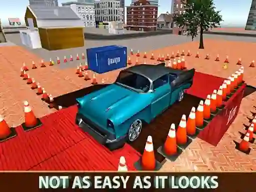 Spel Real Classic Car Parking aanlyn
