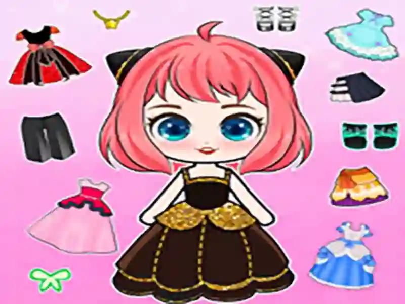 Spel Chibi Doll Dress Up DIY aanlyn