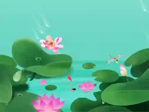 Spel Lotus Flowers aanlyn