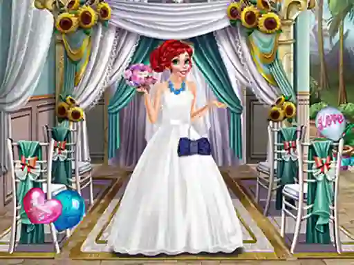 Spel Princess wedding dress aanlyn