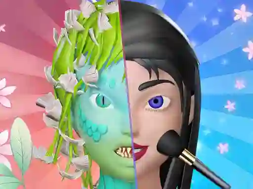 Spel Monster Makeup 3D aanlyn