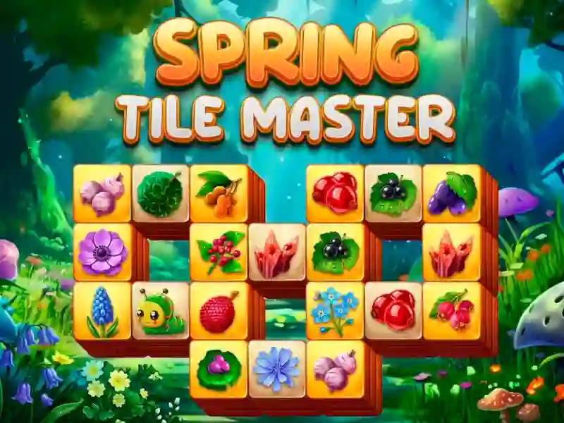 Spel Spring Tile Master aanlyn