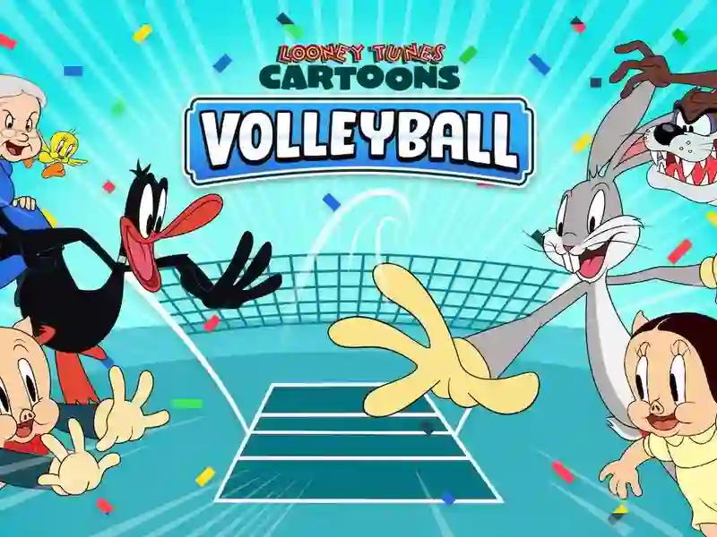 Spel Looney Tunes Cartoons Volleyball aanlyn