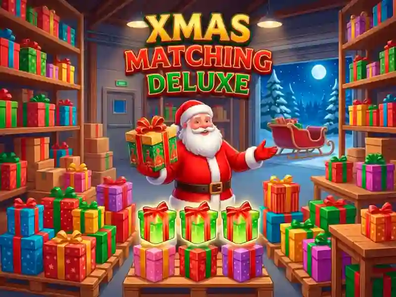 Spel Xmas Matching Deluxe aanlyn