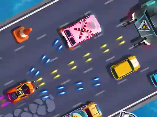 Spel Crazy Racing aanlyn