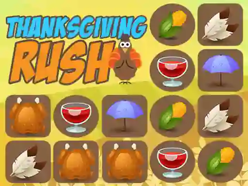 Spel Thanksgiving Rush aanlyn