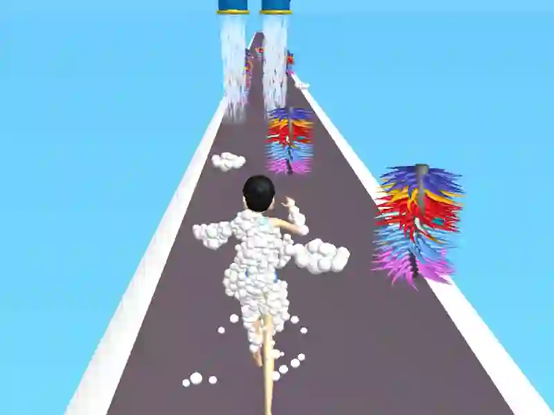 Spel running in foam aanlyn