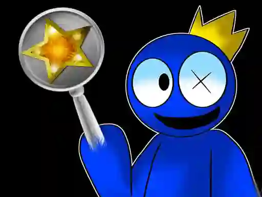 Spel Rainbow Friends Find Stars aanlyn