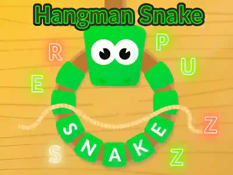 Spel Hangman Snake aanlyn