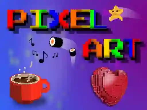 Spel Pixel Art aanlyn
