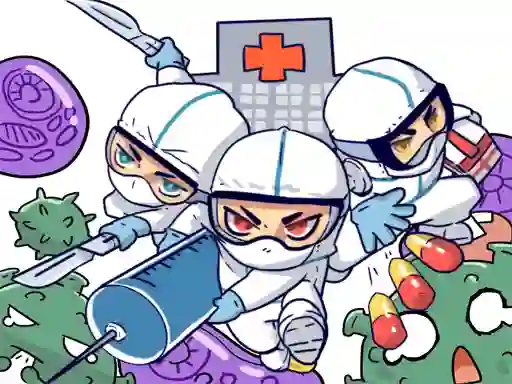 Spel Against Coronavirus Puzzle aanlyn