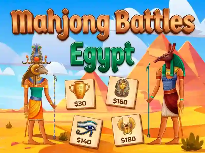 Spel Mahjong Battles Egypt aanlyn