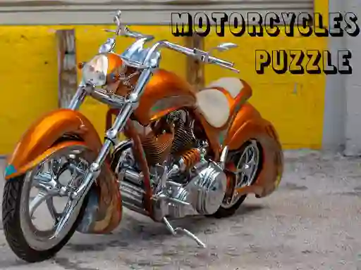 Spel Motorcycles Puzzle aanlyn