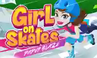 Spel Girl on Skates Paper Blaze aanlyn
