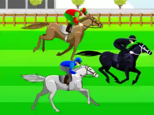 Spel Horse Racing 2d aanlyn