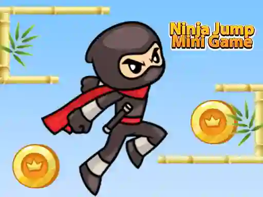 Spel Ninja Jump Mini Game aanlyn