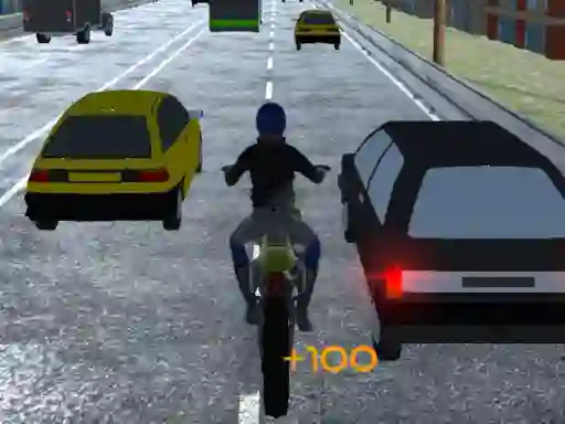 Spel Motorbike Traffic aanlyn
