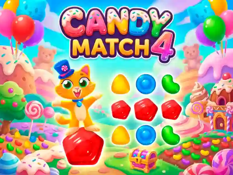 Spel Candy Match 4 aanlyn