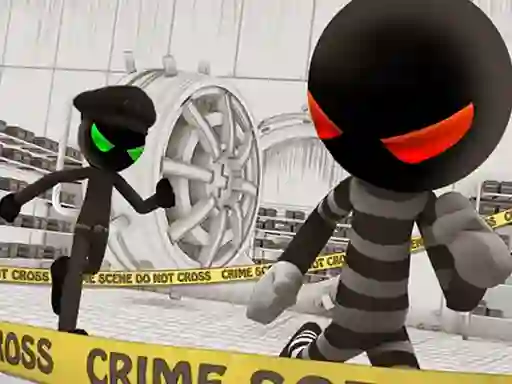 Spel Stickman City Shooting aanlyn