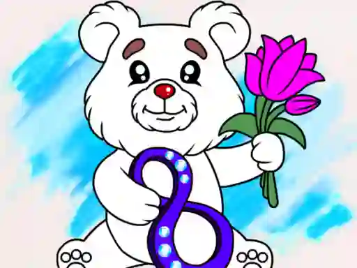 Spel March Coloring Book aanlyn