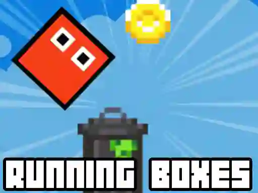 Spel Retro Running Boxes aanlyn