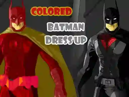 Spel Colored Batman Dress Up aanlyn
