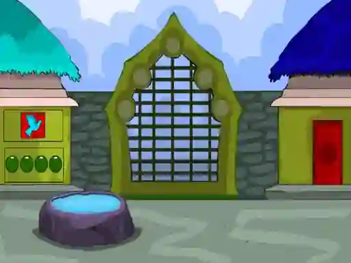 Spel Hut Village Escape aanlyn