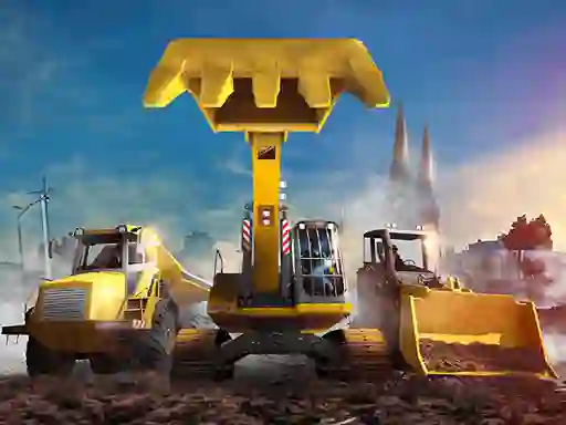 Spel Excavator Simulator 3D aanlyn