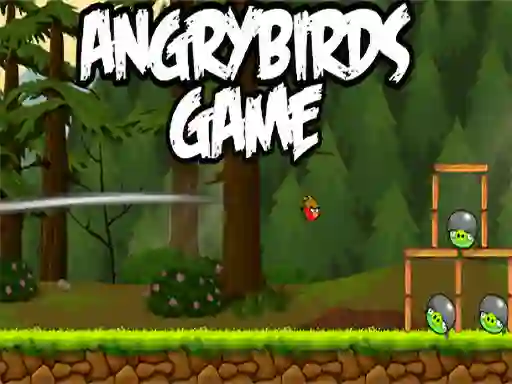 Spel Angry Birds game aanlyn