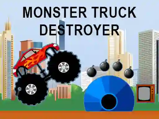 Spel Monster truck destroyer aanlyn